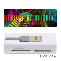 Music Piano Treble Clef Clef Memory Card Reader (stick) by Vaneshart