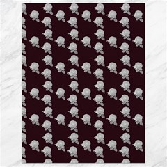 White Rose In Maroon Canvas 18  X 24  by snowwhitegirl
