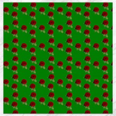 Rose In Green Canvas 12  X 12  by snowwhitegirl