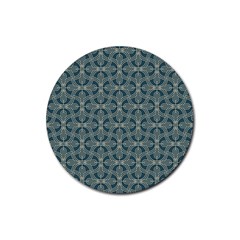 Pattern1 Rubber Round Coaster (4 Pack)  by Sobalvarro