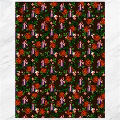 Fiola Pattern Brown Canvas 12  X 16  by snowwhitegirl
