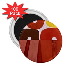 Sophie Taeuber Arp, Composition À Motifs D arceaux Ou Composition Horizontale Verticale 2 25  Magnets (100 Pack)  by Sobalvarro