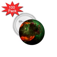 Space Cosmos Galaxy Universe Sky 1 75  Buttons (100 Pack)  by Wegoenart