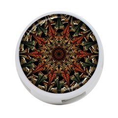 Art Abstract Fractal Pattern 4-port Usb Hub (two Sides) by Wegoenart
