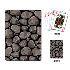 Rock Stone Seamless Pattern Playing Cards Single Design (rectangle) by Nexatart