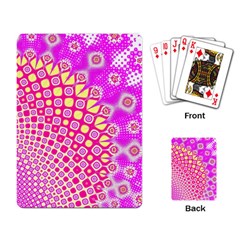 Digital Arts Fractals Futuristic Pink Playing Cards Single Design (rectangle) by Nexatart