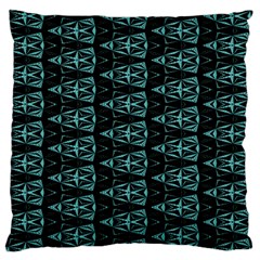 Digital Triangles Standard Flano Cushion Case (one Side) by Sparkle