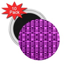 Digital Violet 2 25  Magnets (10 Pack)  by Sparkle