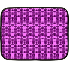 Digital Violet Double Sided Fleece Blanket (mini)  by Sparkle