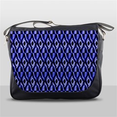 Blue Diamonds Messenger Bag by Sparkle