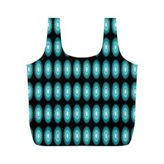 Mandala Pattern Full Print Recycle Bag (m) by Sparkle