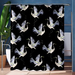 Crane Pattern Shower Curtain 60  X 72  (medium)  by Wegoenart