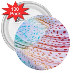 Spots Waves 3  Buttons (100 Pack)  by Sparkle