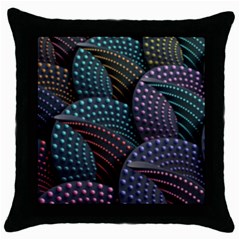 Fractal Sells Throw Pillow Case (black) by Sparkle
