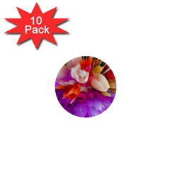 Poppy Flower 1  Mini Buttons (10 Pack)  by Sparkle