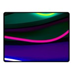 Neon Wonder Double Sided Fleece Blanket (Small)  45 x34  Blanket Back