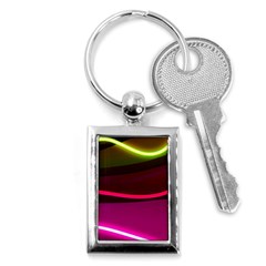 Neon Wonder Key Chain (rectangle) by essentialimage