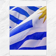 Uruguay Flags Waving Canvas 20  X 30  by dflcprintsclothing