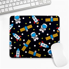 Seamless Adventure Space Vector Pattern Background Large Mousepads by Vaneshart