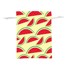 Watermelon Pattern Lightweight Drawstring Pouch (s) by Vaneshart