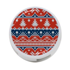 Vector Seamless Ornament Knitted Texture 4-port Usb Hub (one Side) by Vaneshart