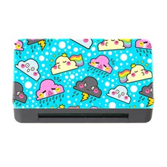 Cloud Seamless Pattern Memory Card Reader With Cf by Vaneshart