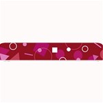 Lesbian Pride Flag Retro Shapes Pattern Small Bar Mats 24 x4  Bar Mat