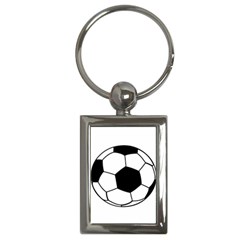Soccer Lovers Gift Key Chain (rectangle) by ChezDeesTees