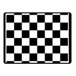 Chess board background design Double Sided Fleece Blanket (Small)  45 x34  Blanket Front