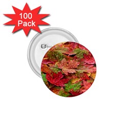 Spring Leafs 1 75  Buttons (100 Pack)  by Sparkle