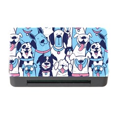 Dogs-seamless-pattern Memory Card Reader With Cf by Vaneshart