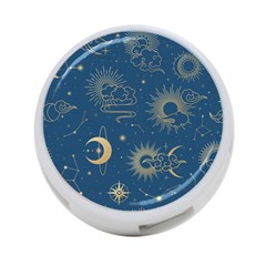 Seamless Galaxy Pattern 4-port Usb Hub (one Side) by BangZart
