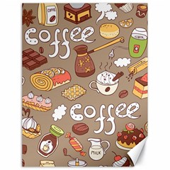 Vector Seamless Pattern With Doodle Coffee Equipment Canvas 18  X 24  by BangZart