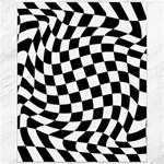 Weaving racing flag, black and white chess pattern Canvas 16  x 20  15.75 x19.29  Canvas - 1