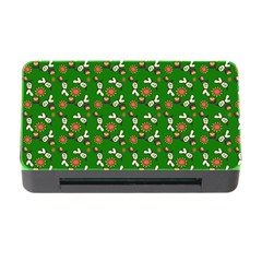 Clown Ghost Pattern Green Memory Card Reader With Cf by snowwhitegirl