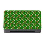 Clown Ghost Pattern Green Memory Card Reader with CF Front