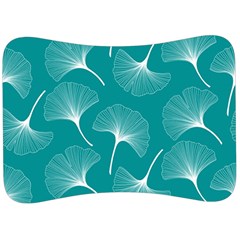 Whiteflowergreen Velour Seat Head Rest Cushion by Dushan