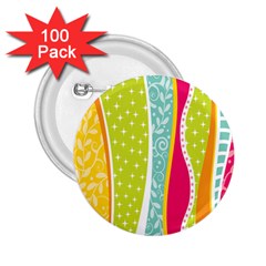 Abstract Lines 2 25  Buttons (100 Pack)  by designsbymallika