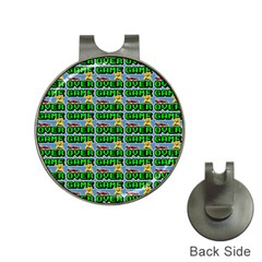 Game Over Karate And Gaming - Pixel Martial Arts Hat Clips With Golf Markers by DinzDas