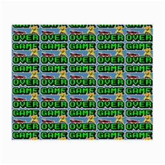 Game Over Karate And Gaming - Pixel Martial Arts Small Glasses Cloth (2 Sides) by DinzDas