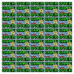Game Over Karate And Gaming - Pixel Martial Arts Long Sheer Chiffon Scarf  by DinzDas