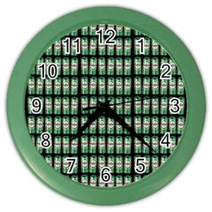 Beverage Cans - Beer Lemonade Drink Color Wall Clock by DinzDas