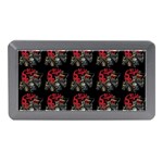 Middle Ages Knight With Morning Star And Horse Memory Card Reader (Mini) Front
