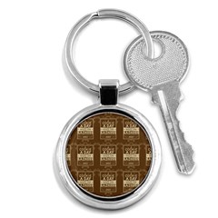 A Cookie A Day Keeps Sadness Away Key Chain (round) by DinzDas