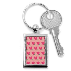 Hearts Key Chain (rectangle) by tousmignonne25