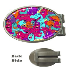 Dinos Money Clips (oval)  by Sobalvarro