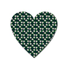 Darla Teal Heart Magnet by snowwhitegirl