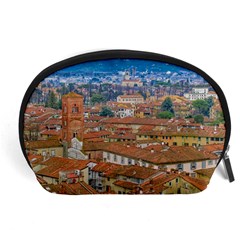 Lucca Historic Center Aerial View Accessory Pouch (large) by dflcprintsclothing