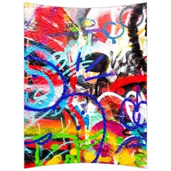 Crazy Grafitti Back Support Cushion by essentialimage