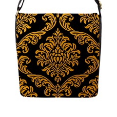Finesse  Flap Closure Messenger Bag (l) by Sobalvarro